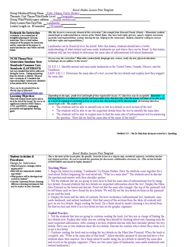 Sse Lessonplan | PDF | Lesson Plan | Educational Assessment