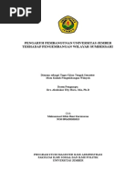 Download Pengaruh Pembangunan UNEJ Terhadap Kawasan Sumbersari  by Ben Sheva SN345331164 doc pdf