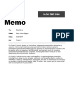 Project 2 Memo