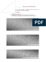 Algo Más Sobre Globalización