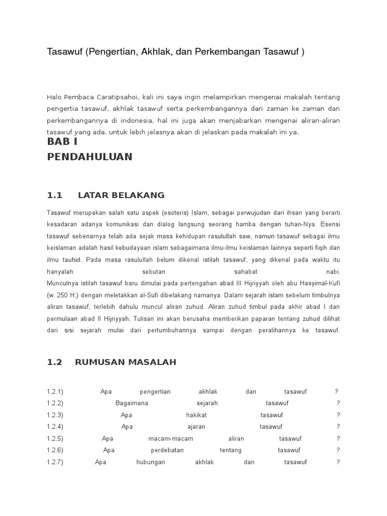 Akhlak Dan Tasawuf Pengertian Dan Perbedaannya Macam Macam Akhlak Ppt Download