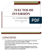 Proyectos de Inversión