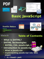 Basic JavaScript