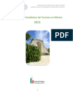 Compendo Estadisitico Tutrismo Mexico_2015