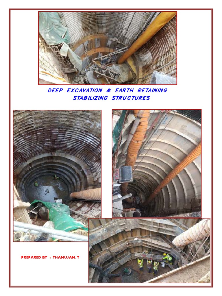 Deep Excavation and Retaining Structures | PDF | Technology & Engineering