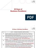 20 Keys of Business Excellence: Quick Set-Up