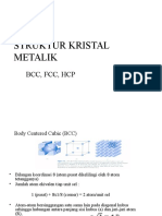 Struktur Kristal Metalik 2016