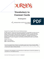 Journeys GK词卡 Vocabulary in Context Cards PDF
