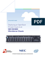 Deployment Openstack Prtivate Cloud On NEX DC3100 PDF