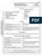 EURONORM 48 - 84 - Hot-Rolled Narrow Steel Strip - Tolerances On Dimensions and Shape PDF