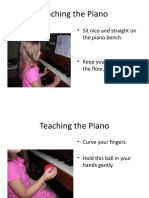 Teaching The Piano