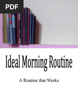 Ideal Morning Routine
