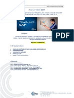 TRAINING Curso-Taller SAP 01 de Abril