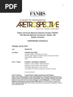 Download FANHS 2010 Conference Schedule  by ForCommunities SN34535977 doc pdf