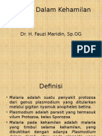 Malaria Dalam Kehamilan