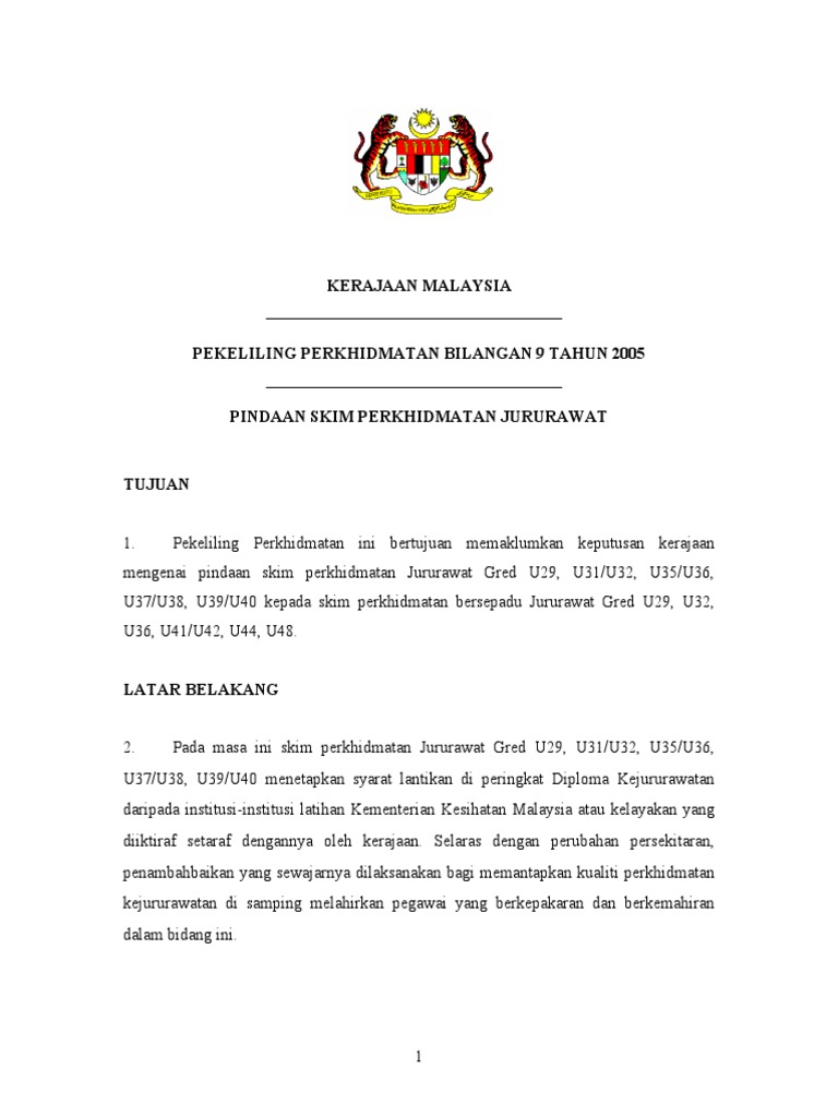 Skop Kerja Jururawat Kkm Pdf