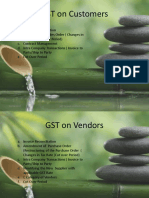 GST Impact On Our Customers (GST)