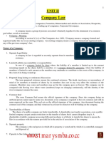 UNIT- II Company Law .pdf