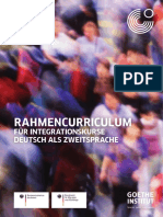 Rahmencurriculum Integrationskurs