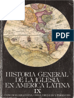 Historia General de La Iglesia Tomo IX