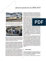 Crisis de La Industria Automotriz de 2008-2010