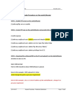 Software - VRP Upgrade Procedure Switch - Router