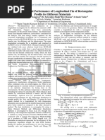 Study of Thermal Performance of Longitudinal Fin of Rectangular Profile for Different Materials