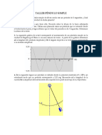 Taller Péndulo Simple 2017