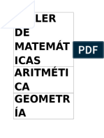 Taller de Matemáticas