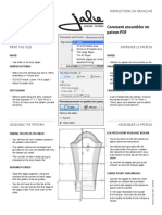 How To Assemble A PDF Pattern Comment Assembler Un Patron PDF