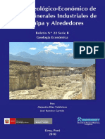 Estudio Geologico-Económico de Rocas y Minerales Industriales de Arequipa y Alrededores - 3b 2010