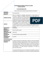 Propuesta de Intervención en Modelo Educativo Flexible