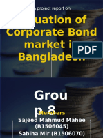 Valuation of Corporate Bond Market in Bangladesh: A Project Report On