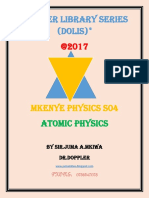 MKENYE PHYSICS S04 PHY-FORM-SIX-Atomic Physics1