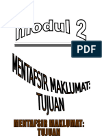 MENTAFSIR MAKLUMAT