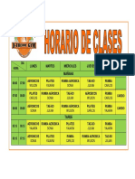 Horario Gym