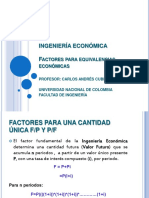 IE1-Factores Para Equivalencias Económicas