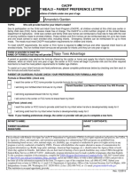 Infant Meal Preference