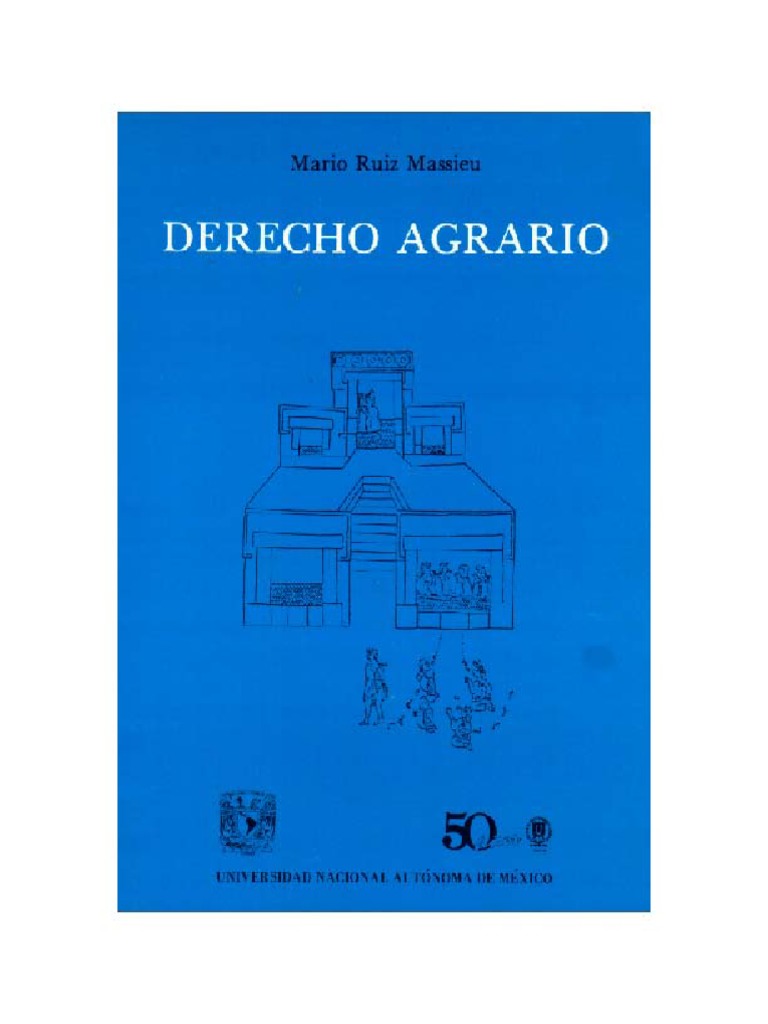 Derecho AgrarioMario Ruiz Massieu