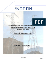 Ampliación SE Tingo María y Chaglla 220kV