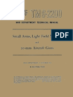 (1943) TM 9-2200 Small Arms, Light Field Mortars and 20-mm Aircraft Guns