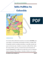 Division Politica de Colombia