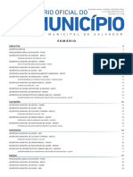 Diário Oficial Salvador 11 a 13 Março