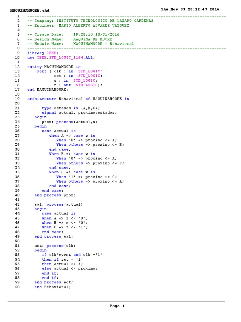 Maquina De Moore Pdf