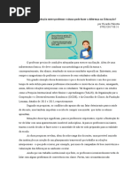 Reportagens Sobre a Base Nacional Comum Curricular