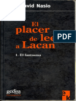 Nasio Juan David - El Placer de Leer A Lacan PDF