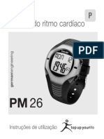 Relógio de Monitor Do Ritmo Cardíaco - Beurer Pm-26