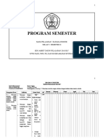 Program Semester II Kelas V Mata Pelajaran Bahasa Inggris