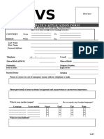 Candidate S Application Form