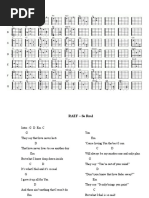 Chord Song Structure Songs